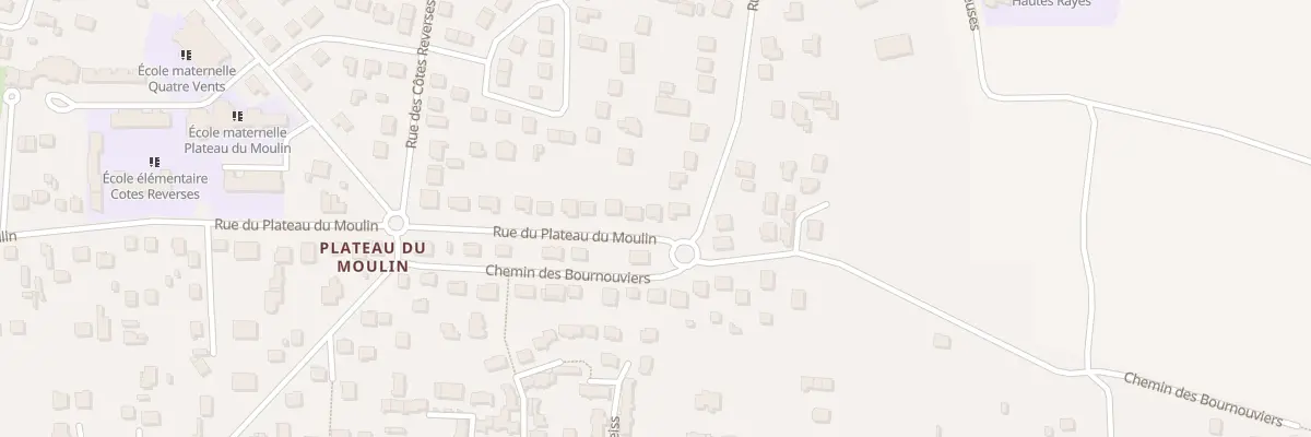 Plan du 83 Rue du Plateau du Moulin à Conflans-Sainte-Honorine