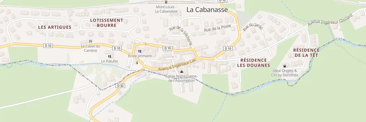 Plan du 21 Av Lax à La Cabanasse