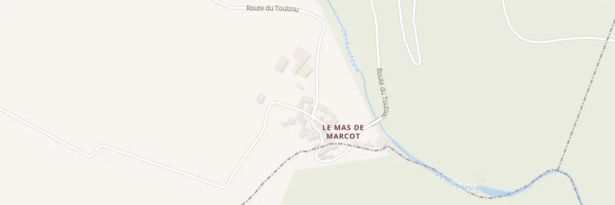 Plan du 5130 Le Mas de Marcot à Naussac