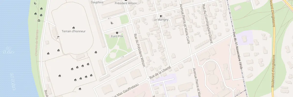 Plan du 57T Rue du Président Wilson au Pecq