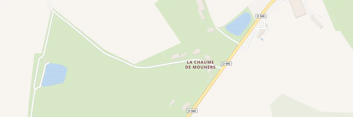 Plan du 5168 La Chaume de Mouhers à Saint-Christophe-en-Boucherie