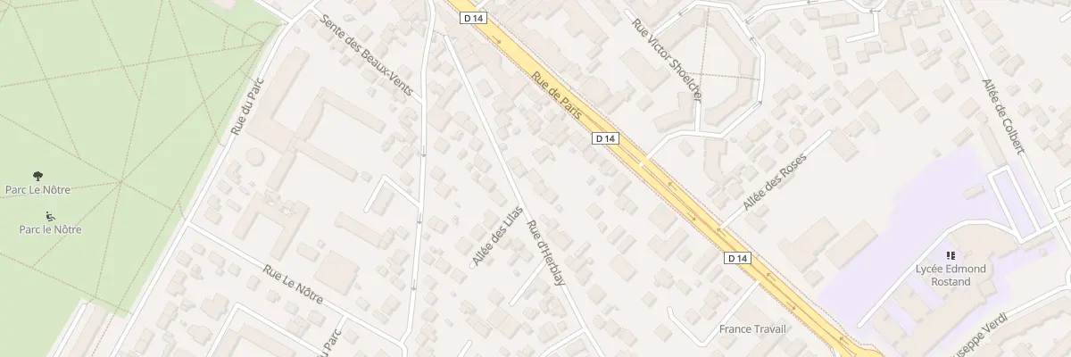 Plan du 23 Rue d’Herblay à Saint-Ouen-l’Aumône