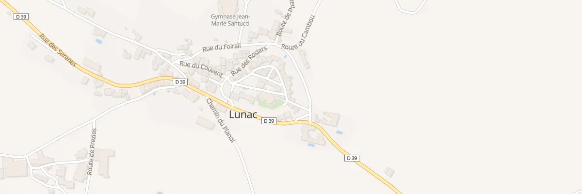 Plan du 20 Rue de la Porte du Suquet à Lunac