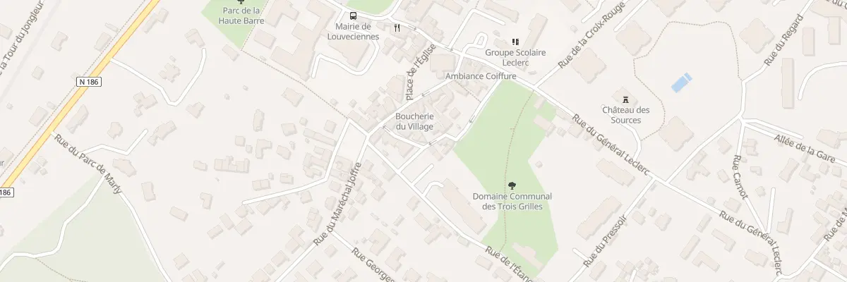 Plan du 14 Rue de Putelot à Louveciennes