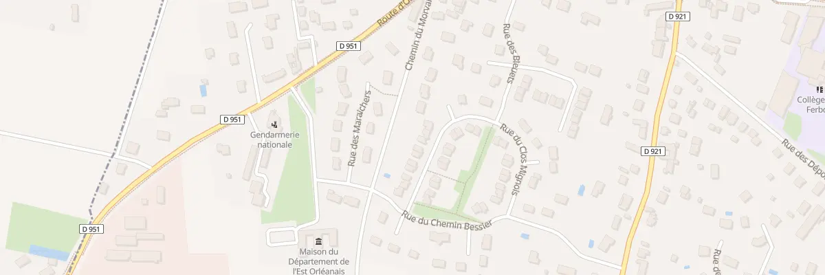 Plan du 26 Rue du Clos Mignois à Jargeau