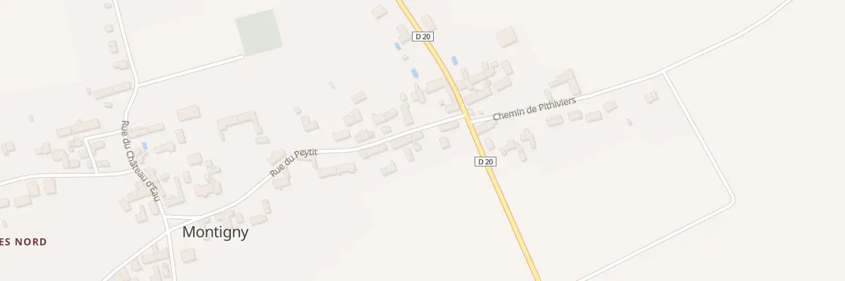 Plan du 5081 Le Peytit à Montigny