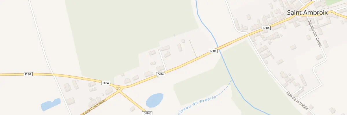 Plan du 1 Imp du Bout du Pont à Saint-Ambroix