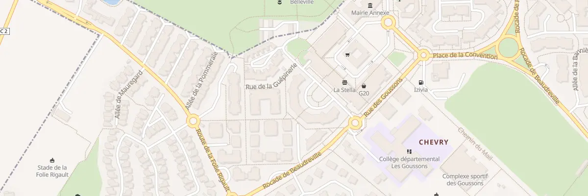 Plan du 11 Rue de la Ferme de Belleville à Gif-sur-Yvette