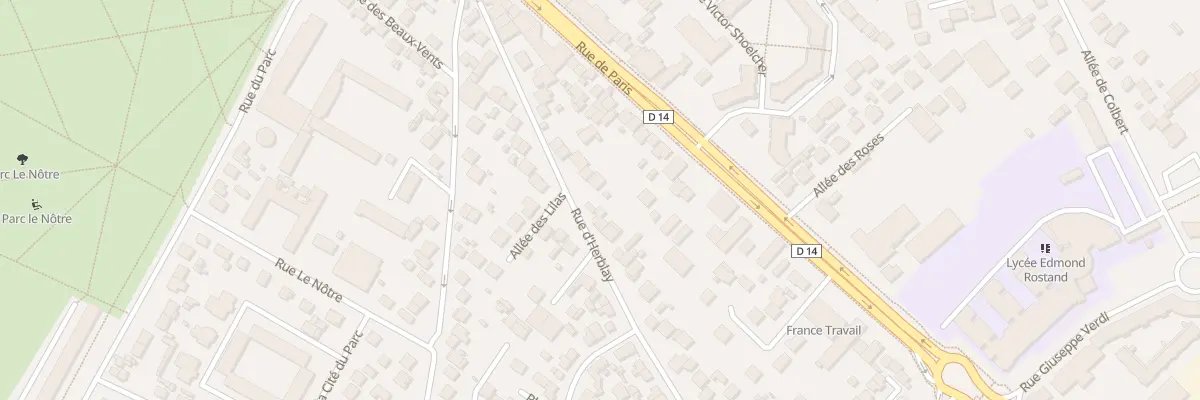 Plan du 29 Rue d’Herblay à Saint-Ouen-l’Aumône