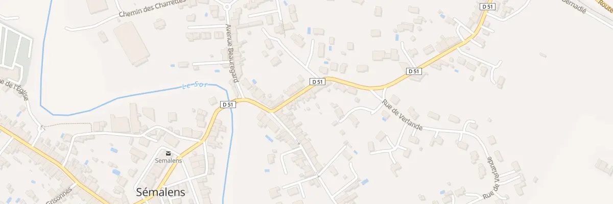 Plan du 8 Av de Castres à Sémalens