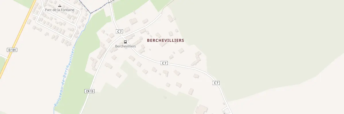 Plan du 8 Rue de Berchevilliers à Saint-Maurice-Montcouronne