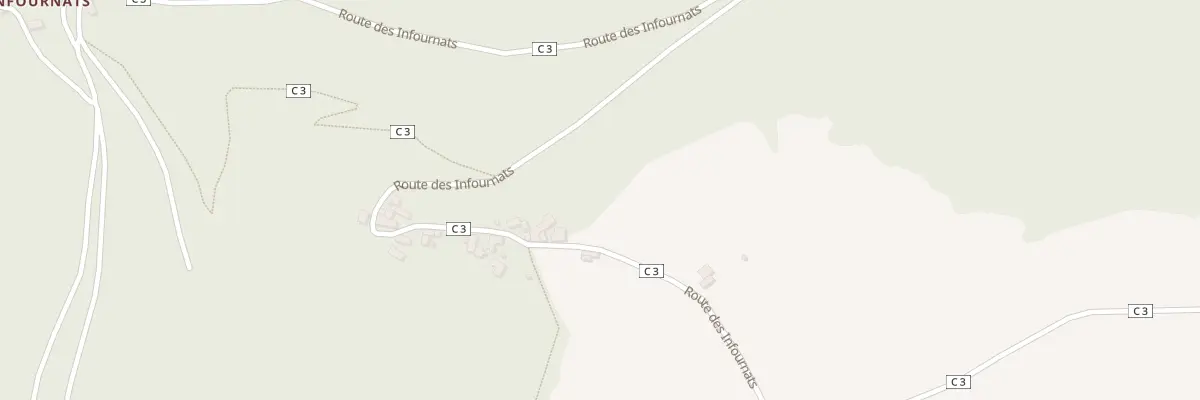 Plan du 2200 Rte des Infournats à Jouqueviel