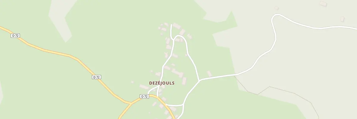 Plan du 16 Dezejoul à Auriac