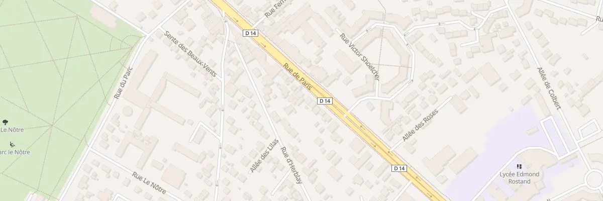 Plan du 28 Rue de Paris à Saint-Ouen-l’Aumône