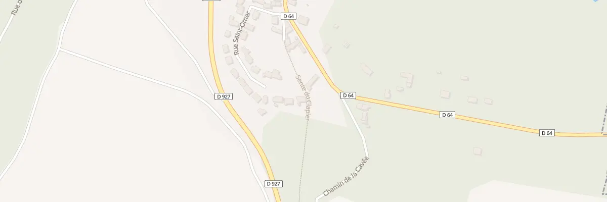 Plan du 28 Rue de St Omer à Vallangoujard