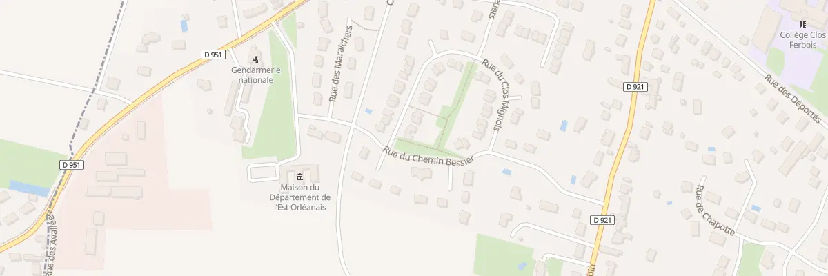 Plan du 41 Rue du Clos Mignois à Jargeau