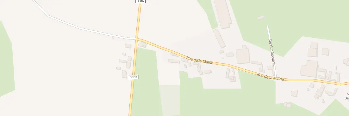 Plan du 6 Rue de la Mairie à Béalencourt