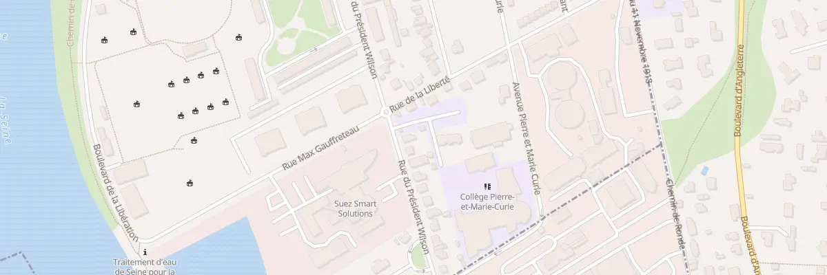 Plan du 65 Rue du Président Wilson au Pecq