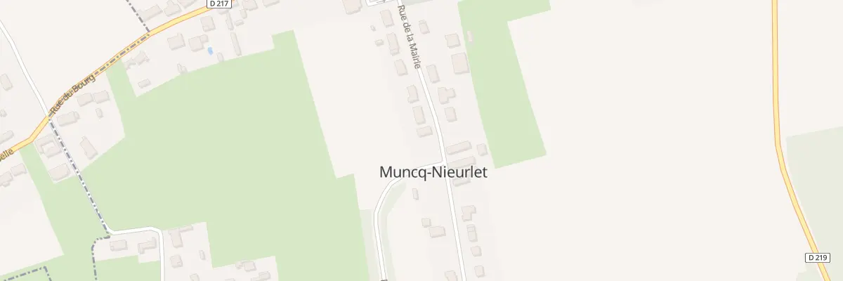Plan du 14 Rue de la Mairie à Muncq-Nieurlet