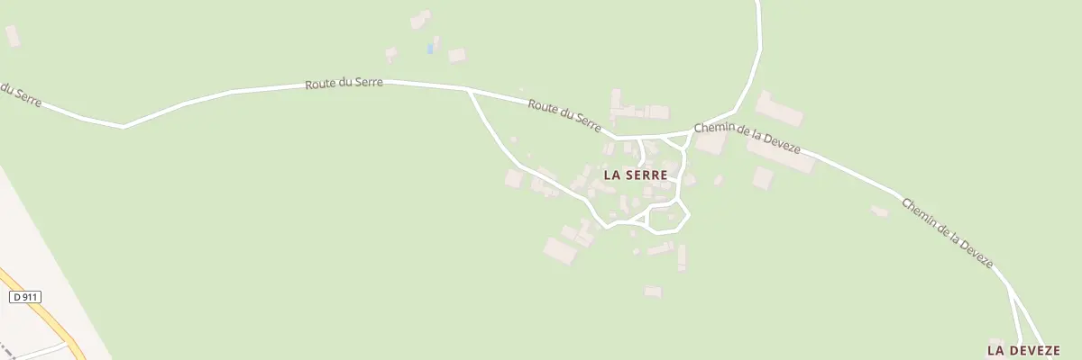 Plan du 1125 Rte du Serre au Bas Ségala