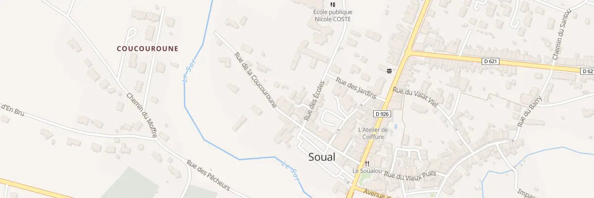 Plan du 3 Imp du Sidobre à Soual