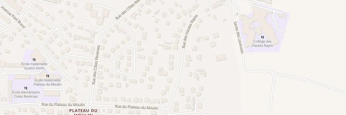 Plan du 21 Rue des Hautes Rayes à Conflans-Sainte-Honorine