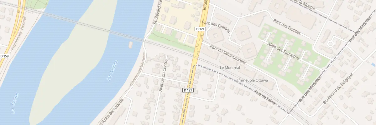 Plan du 63 Rte de Sartrouville au Pecq