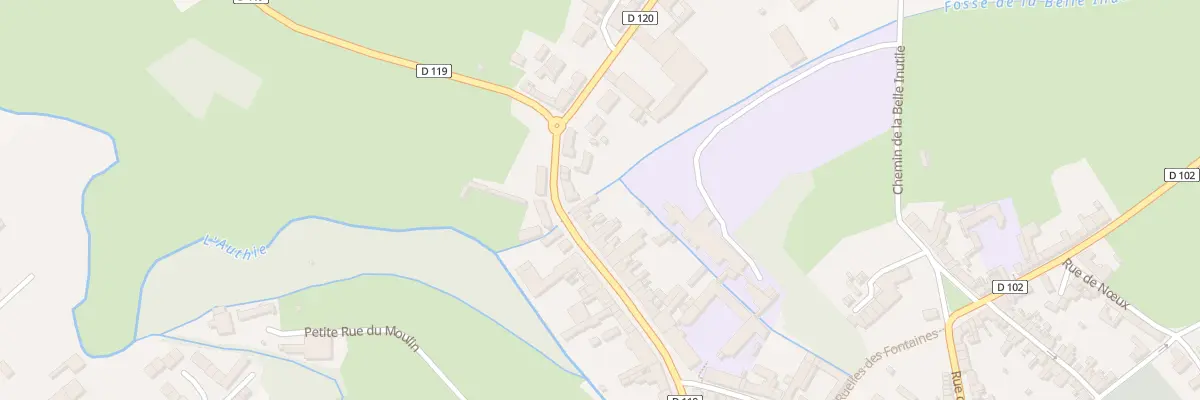 Plan du 64B Rue Roger Salengro à Auxi-le-Château