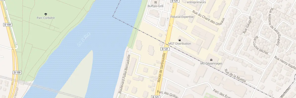 Plan du 81 Rte de Sartrouville au Pecq