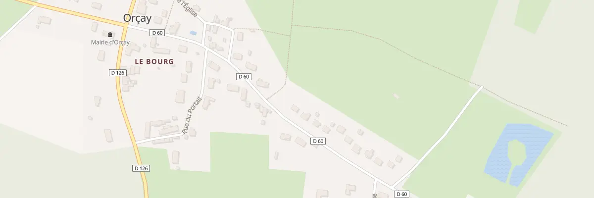 Plan du 15 Rte du Grand Village à Orçay