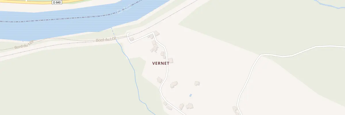 Plan du 5215 Vernet à Asprières
