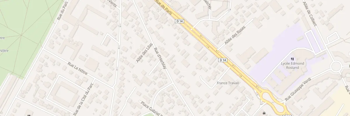 Plan du 39 Rue d’Herblay à Saint-Ouen-l’Aumône