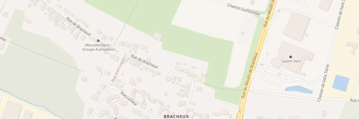 Plan du 73 Rue de Bracheux à Beauvais