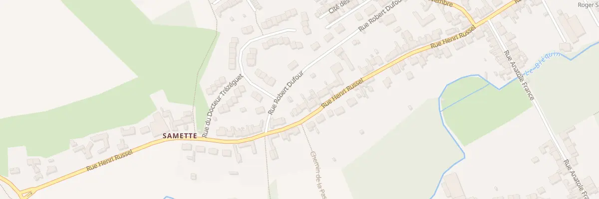 Plan du 38 Rue Henri Russel à Lumbres