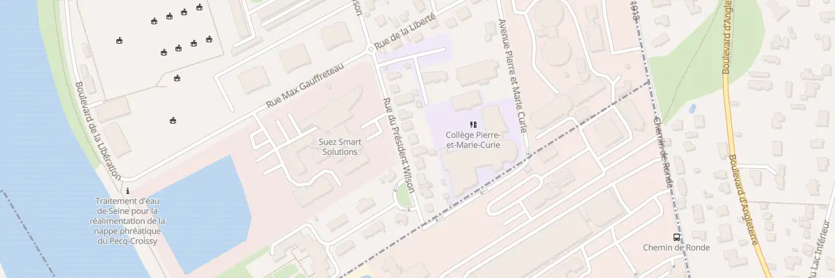 Plan du 75 Rue du Président Wilson au Pecq