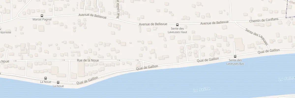 Plan du 77B Rue de la Noue à Conflans-Sainte-Honorine