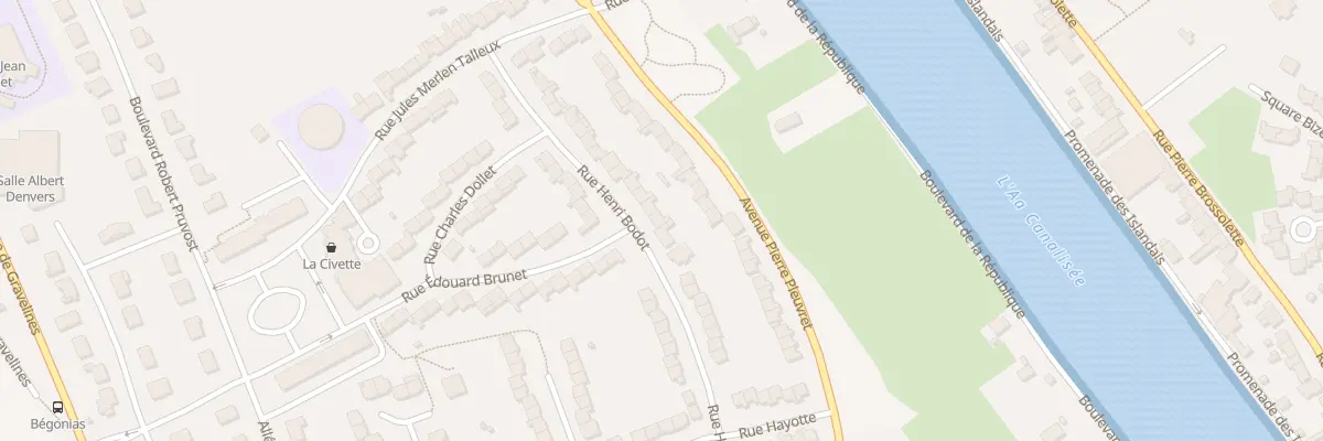 Plan du 25 Rue Henri Bodot à Grand-Fort-Philippe