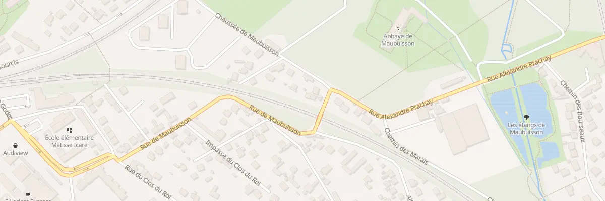 Plan du 3 Chs de Maubuisson à Saint-Ouen-l’Aumône