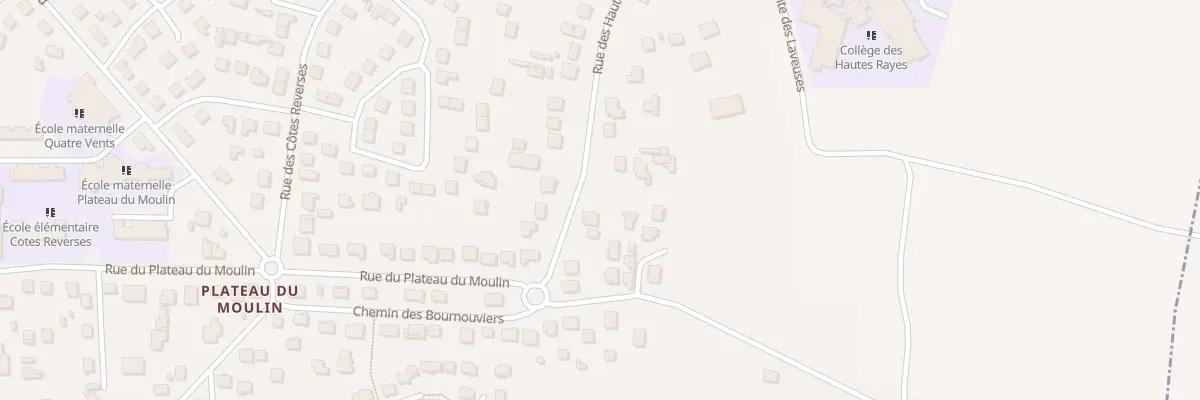 Plan du 12 Rue des Hautes Rayes à Conflans-Sainte-Honorine