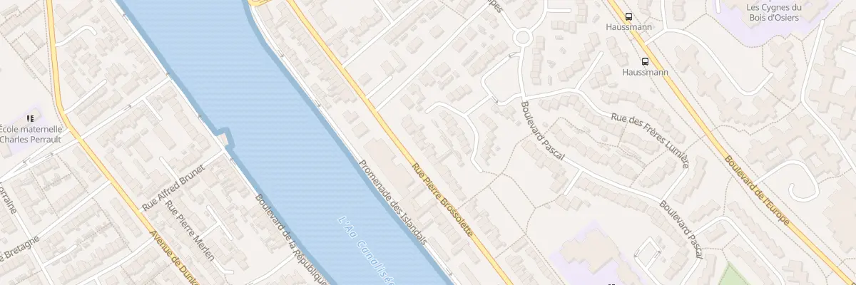 Plan du 61 Rue Pierre Brossolette à Gravelines