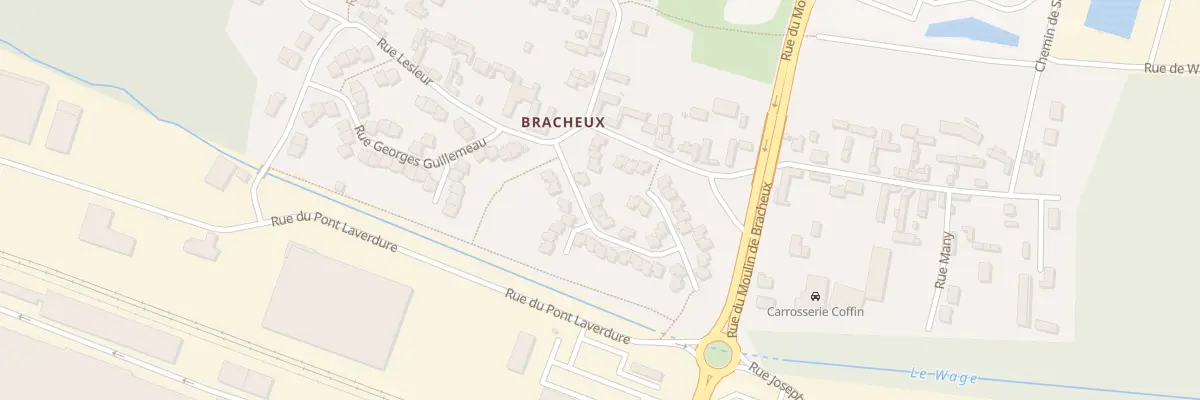 Plan du 3 Rue Victoria Mxenge à Beauvais