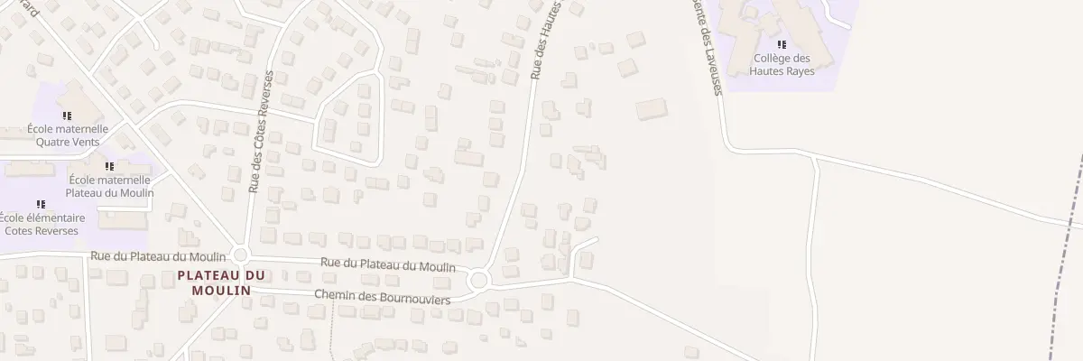 Plan du 12T Rue des Hautes Rayes à Conflans-Sainte-Honorine