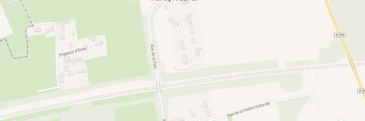 Plan du 20 Rue de la Mairie à Muncq-Nieurlet