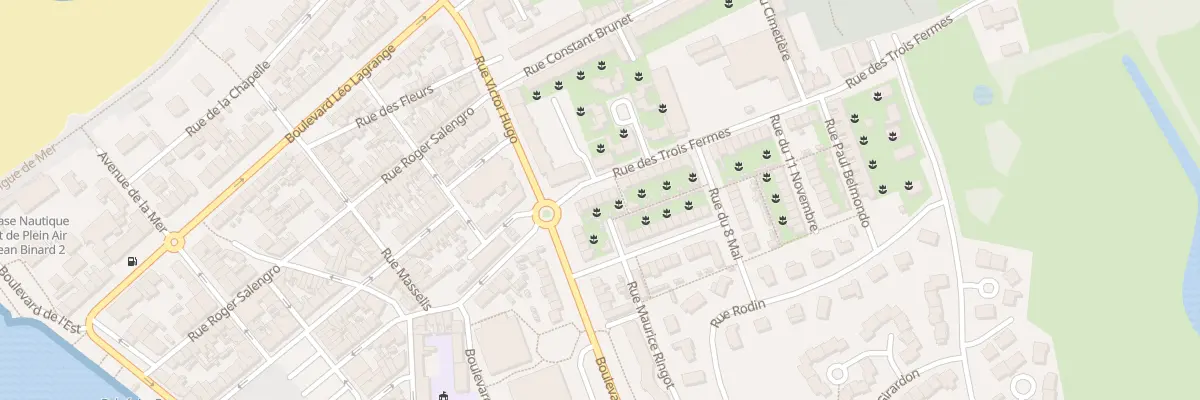 Plan du 16 Rue des Trois Fermes à Gravelines