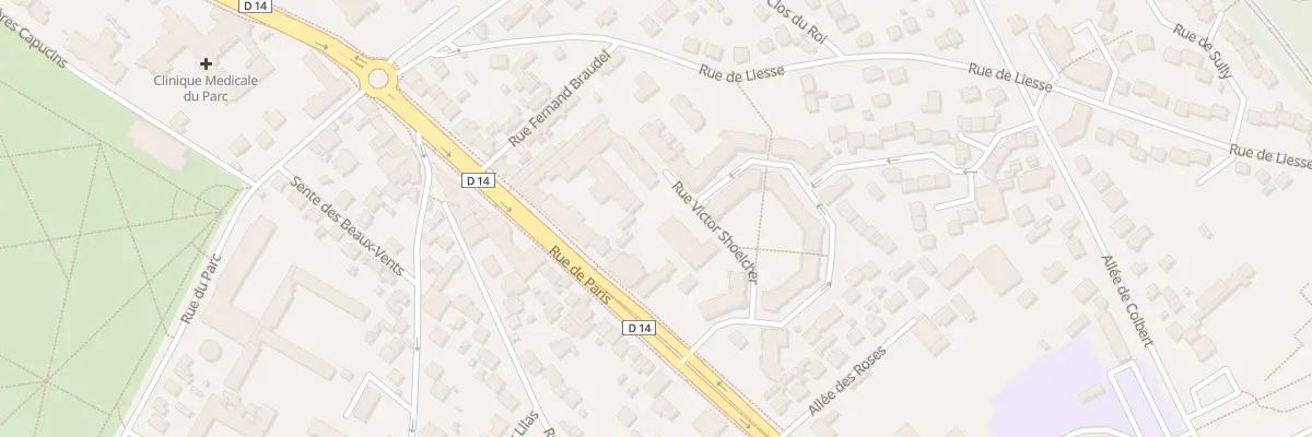 Plan du 43 Rue de Paris à Saint-Ouen-l’Aumône