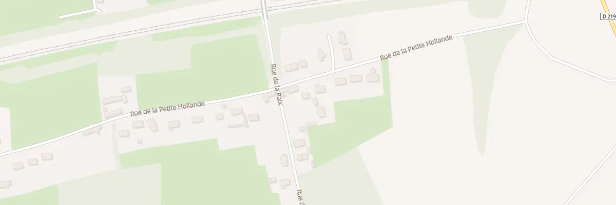 Plan du 13 Rue de la Petite Hollande à Muncq-Nieurlet