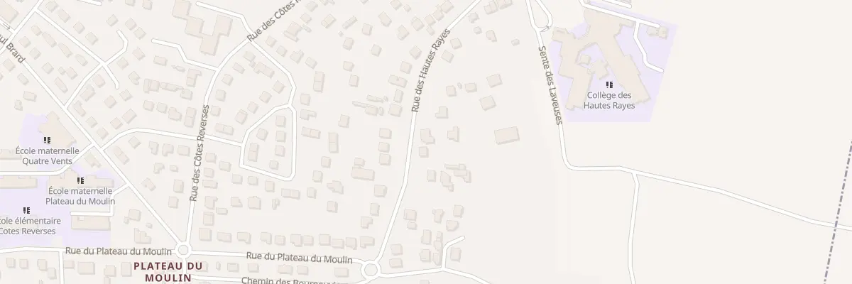 Plan du 18 Rue des Hautes Rayes à Conflans-Sainte-Honorine