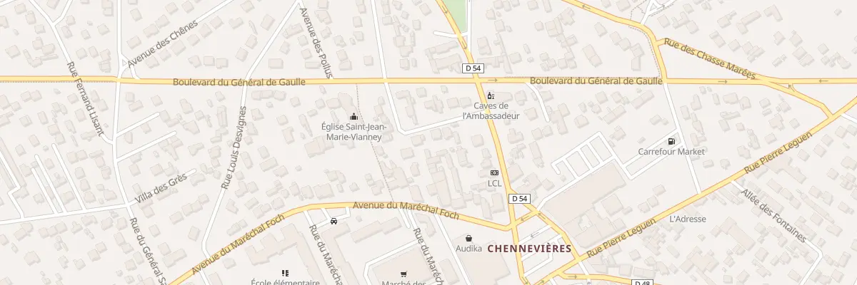 Plan du 7 Av des Charmilles à Conflans-Sainte-Honorine