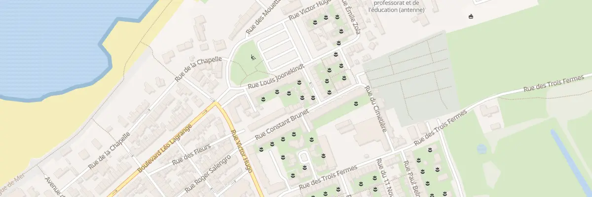Plan du 27 Rue Constant Brunet à Gravelines