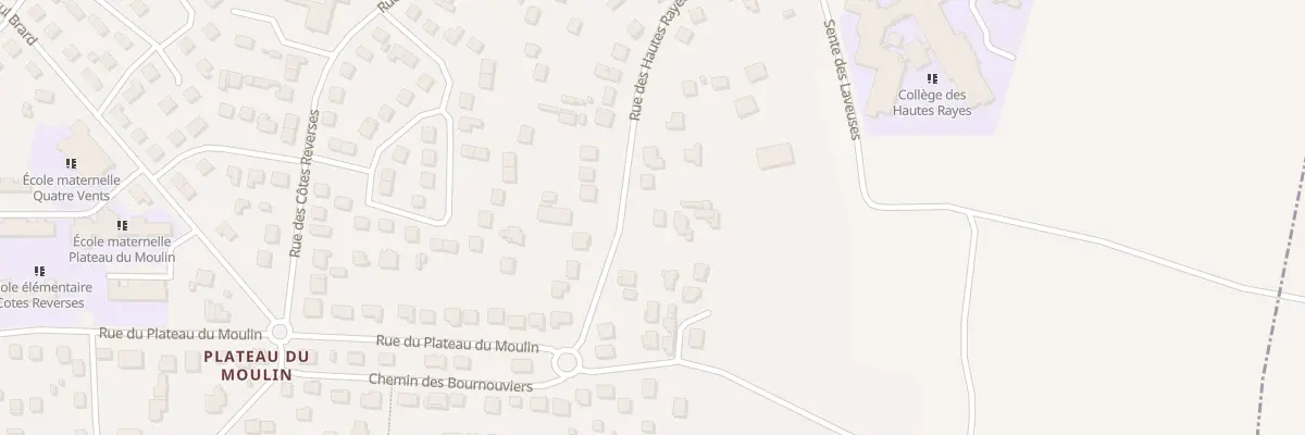 Plan du 14 Rue des Hautes Rayes à Conflans-Sainte-Honorine